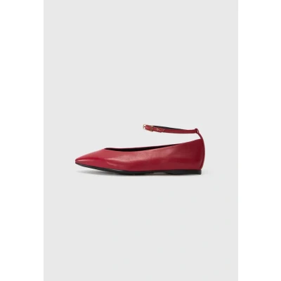 Image of Tamaris Women&#039;s 1 22161 45 Ballet Flats, red, 5 UK