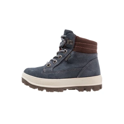 Image of Superfit TEDD Laceup ankle boots for kids, Size: 11.5/12K, Niagara Leather and textile