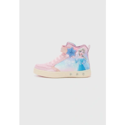 Image of Geox Hightop trainers for kids, Size: 10K, Pink shoes