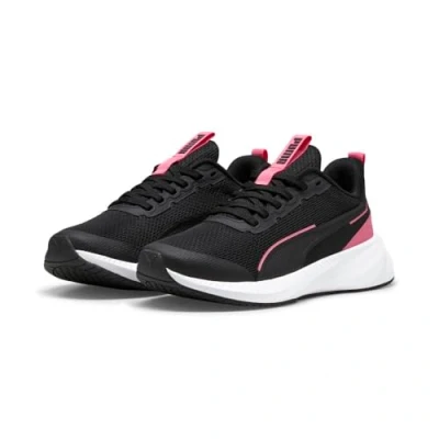 Image of Puma Unisex Kid&#039;s Flyer Lite 3 Jr Sneaker, Black Magic Rose White, 3.5 UK