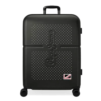 Image of Pepe Jeans Laila Medium Suitcase, One Size, Black, suitcase