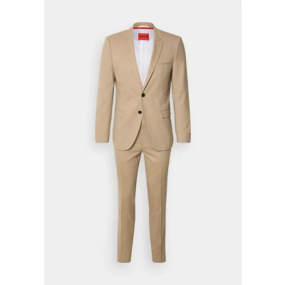 Image of HUGO ARTI Hesten Suit, Men&#039;s, Size: 42L, Open beige