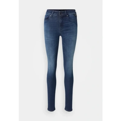 Image of Replay Luzien Hyperflex Cloud Jeans Skinny Fit, Women&#039;s, Size: 24x30, Dark blue