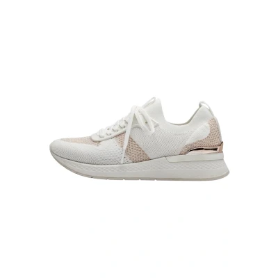 Image of Tamaris Trainers, Women&#039;s, Size: 3.5, Wht rose gold Textile