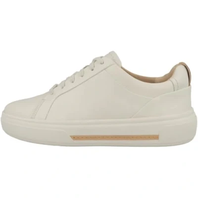 Image of Clarks Hollyhock WALK Trainers, Women&#039;s, Size: 4, Off white Leather
