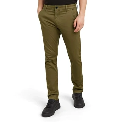 Image of G STAR Skinny Chino 3.0 Chinos, Men&#039;s, Size: 34x34, Dark olive