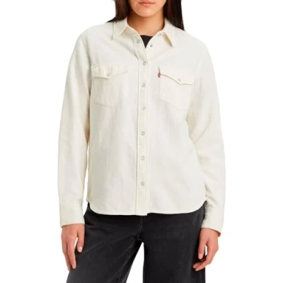 Image of Levi&#039;s Iconic Western Buttondown blouse, Women&#039;s, Size: XS, Ecru