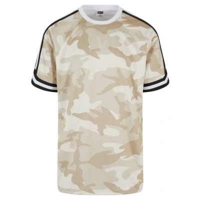 Image of Urban Classics Men&#039;s Oversized Mesh Aop Tee T Shirt, Simplesandcamo, L