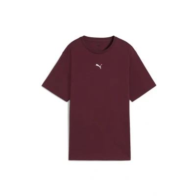 Image of Puma ESS Relaxed Basic Tshirt, Women&#039;s, Size: Small, Ruby shimmer