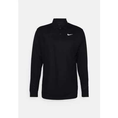 Image of Nike Golf Solid Polo shirt, Men&#039;s, Size: Small, Black/white