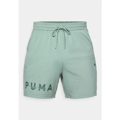 Image of Puma M Cloudspun Branded Sports shorts, Men&#039;s, Size: XXL, Green moon