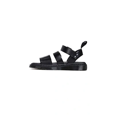 Image of Dr. Martens Gryphon Sandals, Size: 9, Black Leather