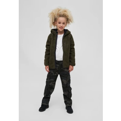 Image of Brandit Kinder KIDS Teddy Fleece jacket for kids, Size: 7 8y, Olive