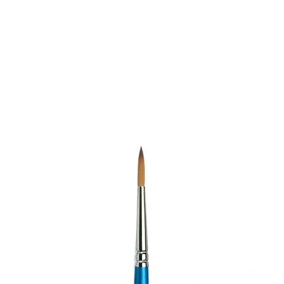 Image of Winsor &amp; Newton 5301005 Cotman Watercolour Synthetic Hair Brush Series 111 Round Brush, Short Handle with Excellent Bounce, Colour Load Capacity and Point Accuracy No. 5 3 mm