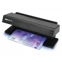 Image of Safescan 45 UV counterfeit bills detector for checking banknotes, bank cards and IDs, new lamp detector, checker