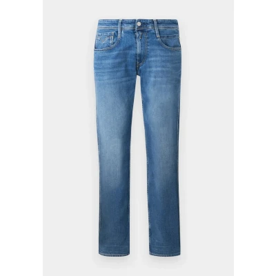 Image of Replay Anbass Pants Slim fit jeans, Men&#039;s, Size: 30x30, Medium blue