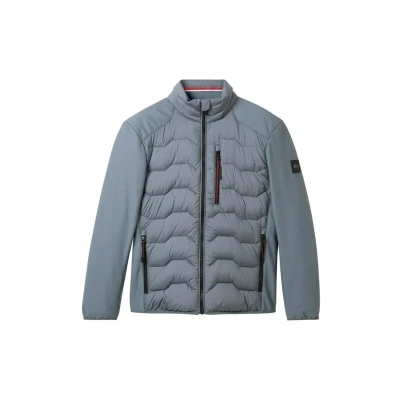 Image of TOM Tailor Hybrid Winter jacket, Men&#039;s, Size: Large, Stormy teal