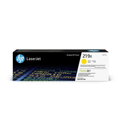 Image of HP 219X (W2192X) high capacity yellow toner (original HP)