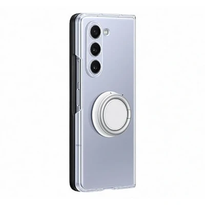 Image of Samsung Gadget TPU Back Cover Transparent Galaxy Z Fold 5