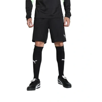 Image of Puma Individualliga Training Shorts 2 OPEN Pockets Sports shorts, Men&#039;s, Size: Medium, Black/fizzy apple