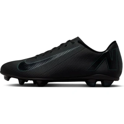 Image of Nike Performance Vapor 16 CLUB FG/MG Moulded stud football boots, Size: 4, Black/deep jungle Textile/synthetics