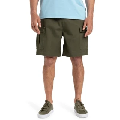 Image of Quiksilver Taxer Shorts, Men&#039;s, Size: Medium, Cre