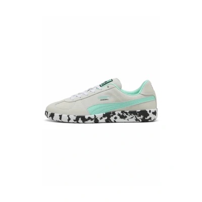 Image of Puma Untmd Trainers whiteelectric peppermint black, Size: 10.5, White/electric peppermint/ black shoes