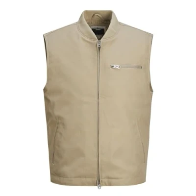 Image of Jack &amp; Jones Waistcoat, Men&#039;s, Size: Small, Crockery