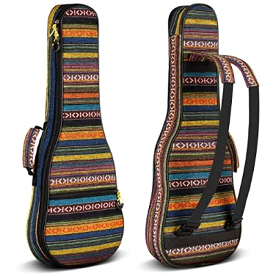 Image of CAHAYA Ukulele Bag 26 Inch Gigbag Case Cotton Nylon 9 mm Padded CY0131 3
