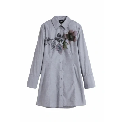 Image of Desigual MR. Christian Lacroix Shirt dress, Women&#039;s, Size: 16, Black