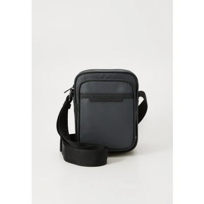 Image of Tommy Hilfiger Repreve MINI Reporter Unisex Across body bag, Size: One Size, Dark grey