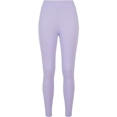Image of Urban Classics Ladies HIGH Waist TECH Leggings Leggings, Women&#039;s, Size: 4XL, Lavender
