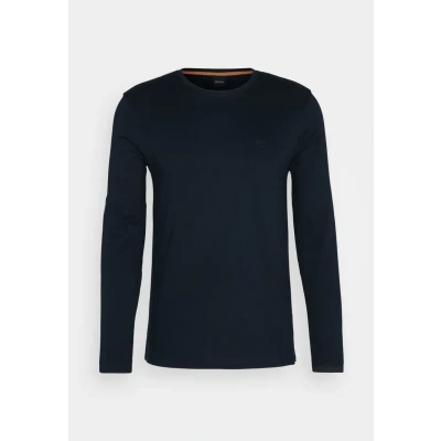 Image of BOSS Tacks Long sleeved top, Men&#039;s, Size: Small, Dark blue