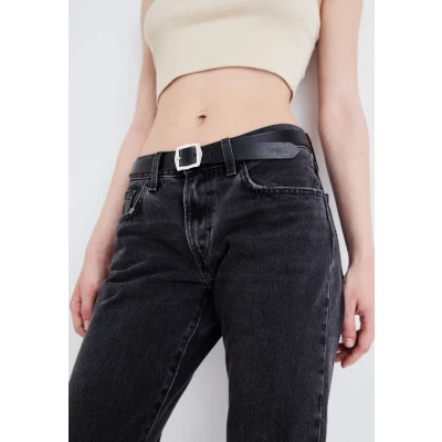 Image of Levi&#039;s Women&#039;s Lux Leather Belt, black, 75