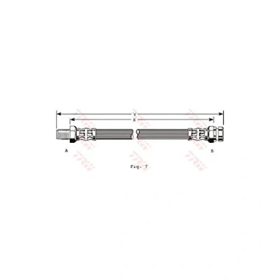 Image of Brake Hose TRW PHB337