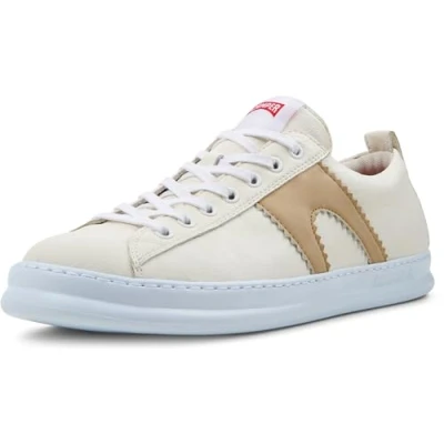 Image of Camper Runner FOUR Trainers, Men&#039;s, Size: 7, Weiß natural Leather