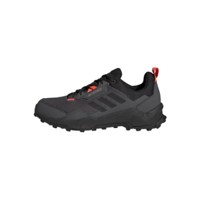 Image of Adidas Terrex AX4 Hiking shoes, Men&#039;s, Size: 8.5, Grey six/solar red/carbon Textile/synthetics