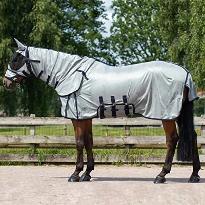Image of QHP Fly rug with neck and hood