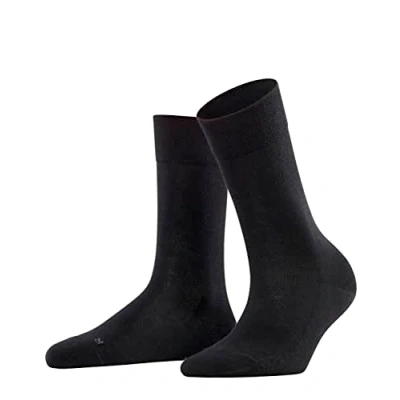 Image of Falke Sensitive London Comfort Socks, Women&#039;s, Size: 5.5 7.5, Black