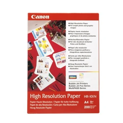 Image of Canon HR 101N high resolution 106g A4 paper, 200 sheets (original)