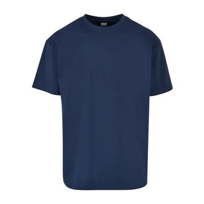 Image of Urban Classics Heavy Basic Tshirt, Men&#039;s, Size: Large, Darkblue
