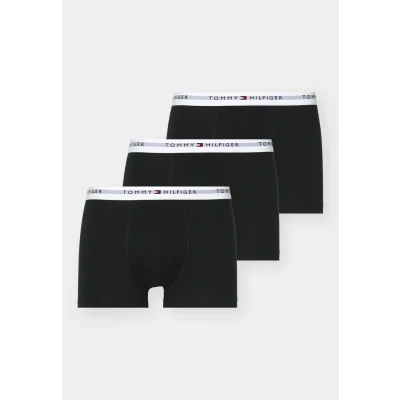 Image of Tommy Hilfiger Signature ESS 3 PACK Pants, Men&#039;s, Size: Small, Black/white