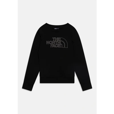Image of The North Face DREW PEAK Light CREW Unisex Sweatshirt for kids, Size: 7/8y, Black