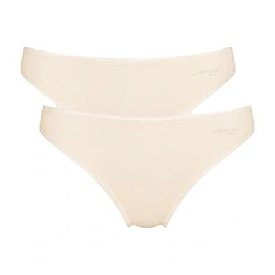 Image of Sloggi Women&#039;s GO Tai C2P Briefs, Fresh Powder, L