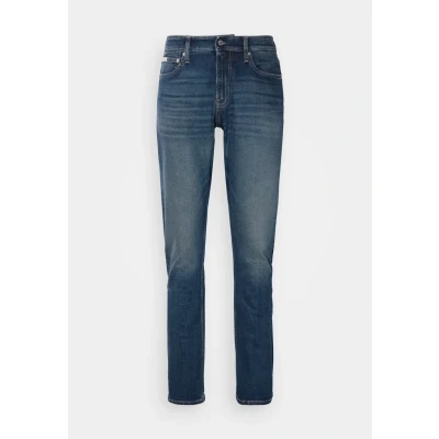 Image of Calvin Klein Jeans Men&#039;s Slim, Denim Dark, 31W / 32L