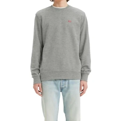 Image of Levi&#039;s Men&#039;s Crew Sweatshirt, Chisel Grey Heather, XL