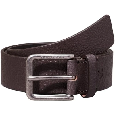 Image of Calvin Klein Jeans Classic Casual BELT Belt, Men&#039;s, Size: 38, Bitter brown