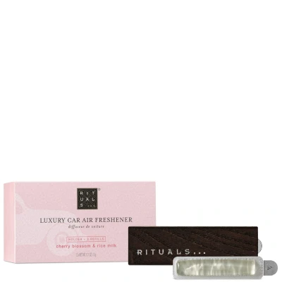 Image of Rituals The Ritual of Sakura Floral Cherry Blossom &amp; Rice Milk Car Air Freshener 2x3g