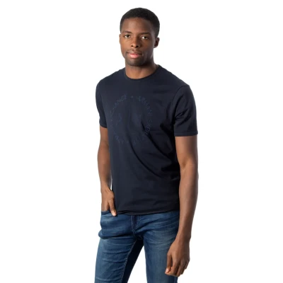 Image of Armani Exchange Men&#039;s T Shirt, Blue, XXL