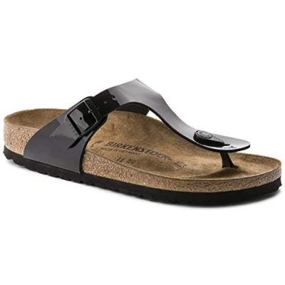 Image of Birkenstock Women&#039;s Gizeh Toe Separator Sandals, black, 35 EU